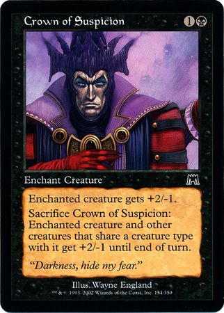 Crown of Suspicion 138-Onslaught Singles