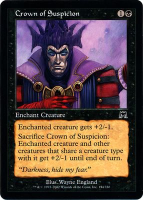 Crown of Suspicion 138-Onslaught Singles
