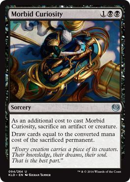 Morbid Curiosity 094/264 - Kaladesh Singles (Español)