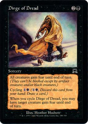 Dirge of Dread -138/350Onslaught Singles