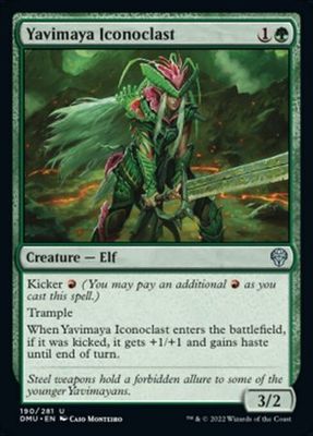 Yavimaya Iconoclast 190/281 Dominaria United Singles