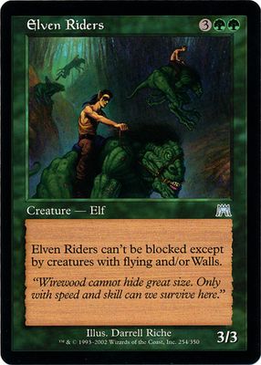 Elven Riders 254/350 - Onslaught Singles