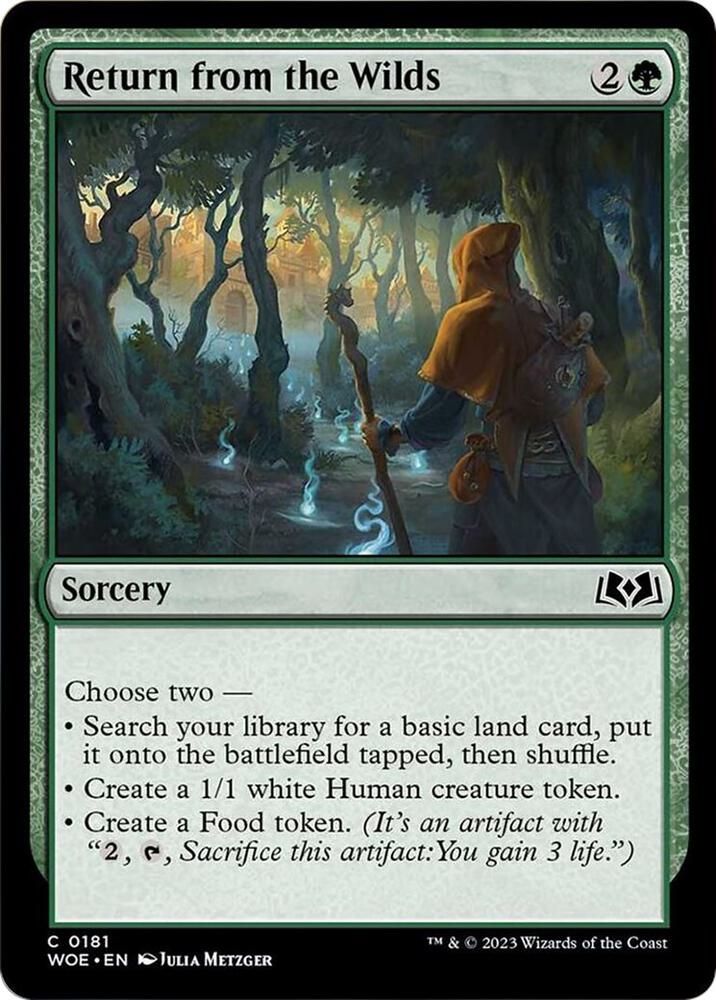 Return from the Wilds - Wilds of Eldraine (WOE) Wilds of Eldraine