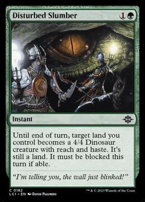 Disturbed Slumber 0182 The Lost Caverns of Ixalan Singles (Español)