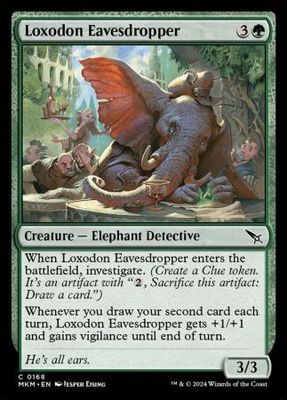 Loxodon Eavesdropper 0168 Murders at Karlov Manor Singles