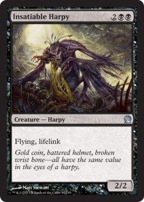 Insatiable Harpy 92/249 - Theros Singles