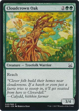 Cloudcrown Oak 45/65 Duel Decks Mind vs. Might Singles