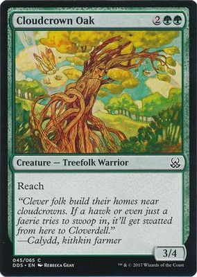 Cloudcrown Oak 45/65 Duel Decks Mind vs. Might Singles
