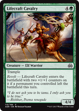 Lifecraft Cavalry 113/184 Aether Revolt Singles