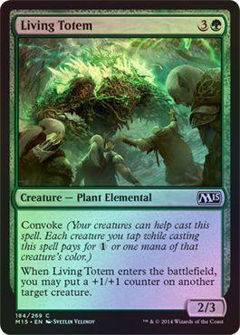 Living Totem - Foil 184/269 Magic 2015 (M15) Foil Singles (Español)