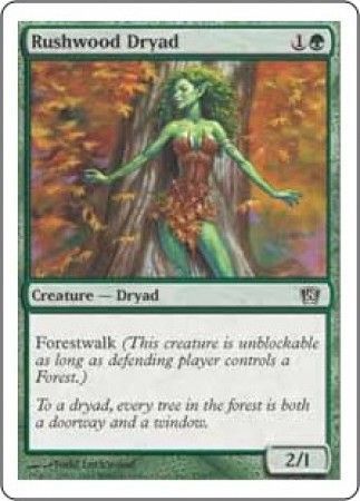 Rushwood Dryad MTG 8th Edition Singles