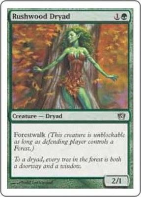 Rushwood Dryad MTG 8th Edition Singles