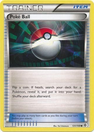Poke Ball - 131/149 - Common Black &amp; White 7: Boundaries Crossed Singles