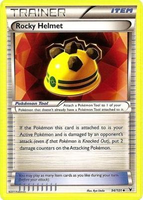 Rocky Helmet - 94/101 - Uncommon Black &amp; White 3: Noble Victories Singles