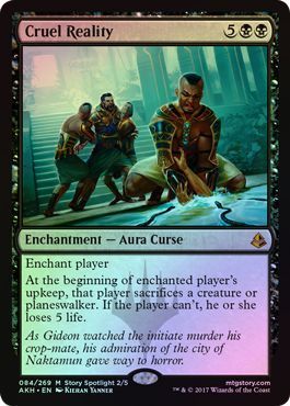 Cruel Reality 084/269 - Foil Amonkhet Foil Singles