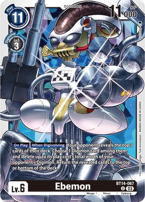 Ebemon - Blast Ace (BT14) Blast Ace