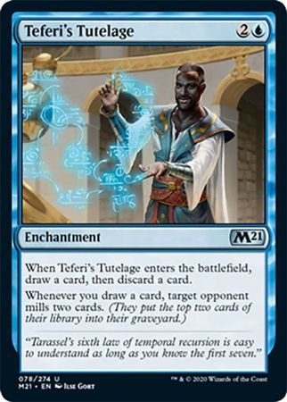Teferi&#39;s Tutelage 078/274 Magic 2021 (M21) Singles