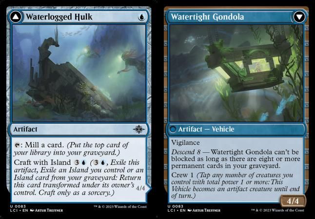 Waterlogged Hulk 0083 - The Lost Caverns of Ixalan Singles (Español)