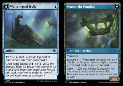 Waterlogged Hulk 0083 - The Lost Caverns of Ixalan Singles