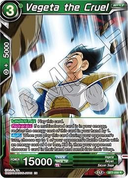 Vegeta the Cruel - Assault of the Saiyans (DBS-B07) Assault of the Saiyans