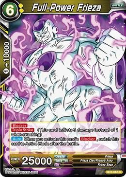 Full-Power Frieza - Galactic Battle (DBS-B01) Galactic Battle FOIL