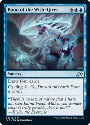 Boon of the Wish-Giver 043/274 Ikoria: Lair of Behemoths Singles