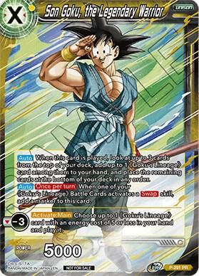 Son Goku, the Legendary Warrior - Promotion Cards (PR) Promotion Cards