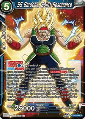 SS Bardock, Spirit Resonance - Expansion Deck Box Set 17: Saiyan Boost (DBS-BE17) Expansion Deck Box Set 17: Saiyan Boost-FOIL