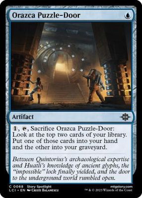 Orazca Puzzle-Door 0068 The Lost Caverns of Ixalan Singles