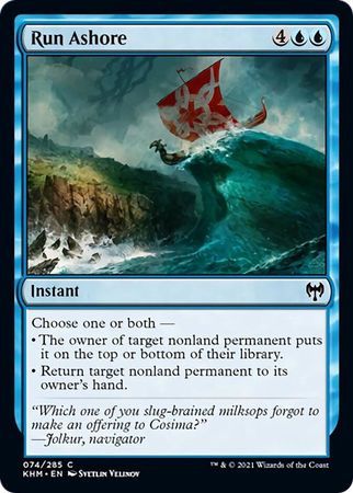 Run Ashore 074/285 Kaldheim Singles