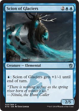 Scion of Glaciers 053/269 Khans of Tarkir Singles