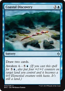 Coastal Discovery 073/274 Battle for Zendikar Singles