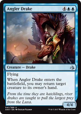 Angler Drake 041/269 Amonkhet Singles