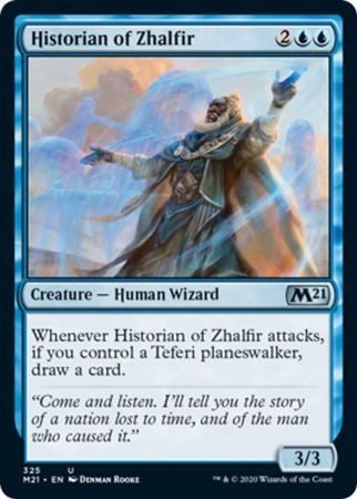 Historian of Zhalfir 325 - Planeswalker Deck Magic 2021 (M21) Singles