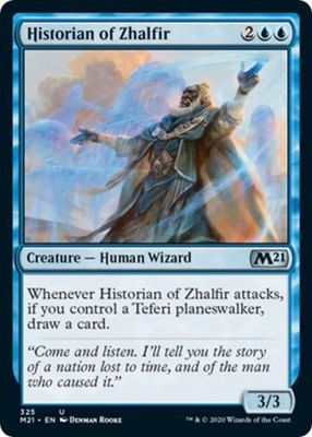 Historian of Zhalfir 325 - Planeswalker Deck Magic 2021 (M21) Singles