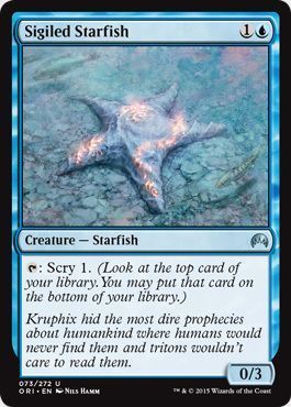 Sigiled Starfish 073/272 Magic Origins Singles