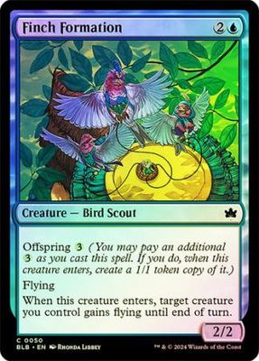 Finch Formation 050 - Foil Bloomburrow Foil Singles
