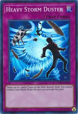 Heavy Storm Duster - COTD-EN076 - Super Rare 1st Edition Code of the Duelist 1st Edition Singles (espanol)