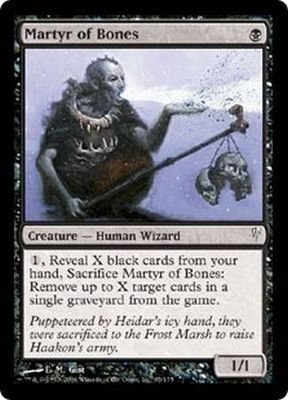 Martyr of Bones Coldsnap Singles