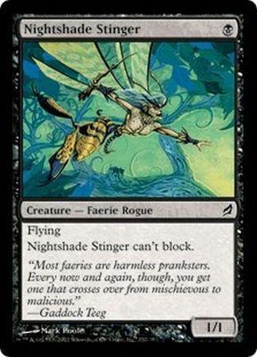 Nightshade Stinger 132/301 - Lorwyn Singles