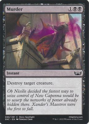 Murder 088/281 Streets of New Capenna Singles