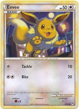 Eevee - 56/95 - Common Call of Legends Singles
