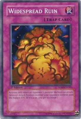 Widespread Ruin - 5DS2-EN040 - Common 1st Edition Starter Deck: 5D&#39;s (2009) [5DS2] 1st Edition Singles