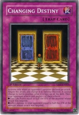 Changing Destiny - ABPF-EN063 - Common 1st Edition Absolute Powerforce [ABPF] 1st Edition Singles