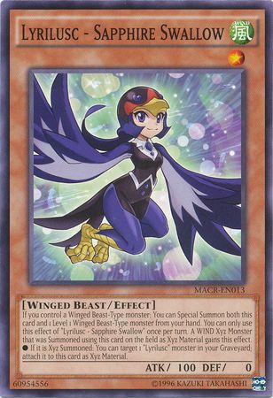 Lyrilusc - Sapphire Swallow - MACR-EN013 - Common Unlimited Maximum Crisis Unlimited Singles