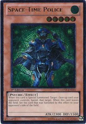 Ultimate Rare - Space-Time Police - GENF-EN023 1st Edition Generation Force 1st Edition Singles