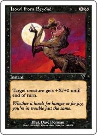 Howl from Beyond MTG 7th Edition Singles