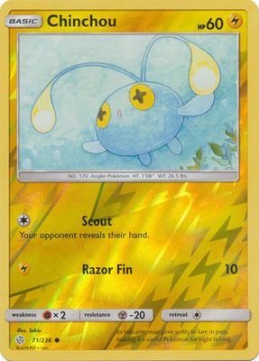 Chinchou - 71/236 - Common Reverse Holo (Español)