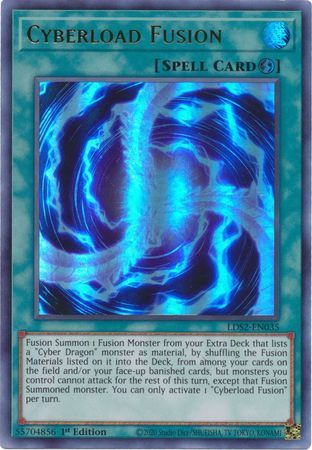 Cyberload Fusion - LDS2-EN035 - Ultra Rare 1st Edition Legendary Duelists: Season 2 [LDS2] 1st Edition Singles