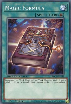 Magic Formula - SBCB-EN188 - Common 1st Edition Speed Duel Battle City Box 1st Edition Singles